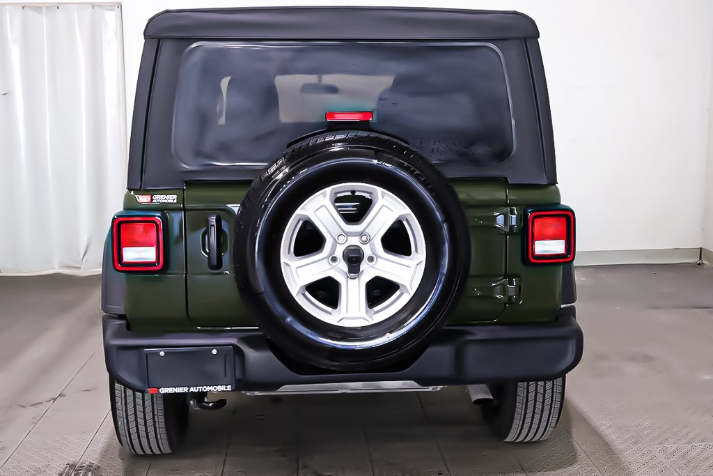 Jeep Wrangler 4 PORTES SPORT S + 4X4 + CARPLAY 2023 à Terrebonne, Québec - 5 - w1024h768px