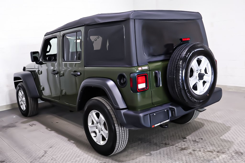Jeep Wrangler 4 PORTES SPORT S + 4X4 + CARPLAY 2023 à Terrebonne, Québec - 4 - w1024h768px
