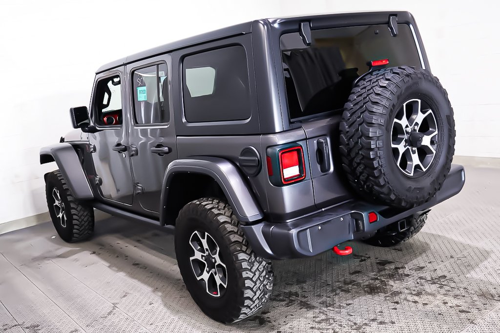 Jeep Wrangler 4 PORTES RUBICON + 4X4 + CARPLAY 2023 à Terrebonne, Québec - 4 - w1024h768px
