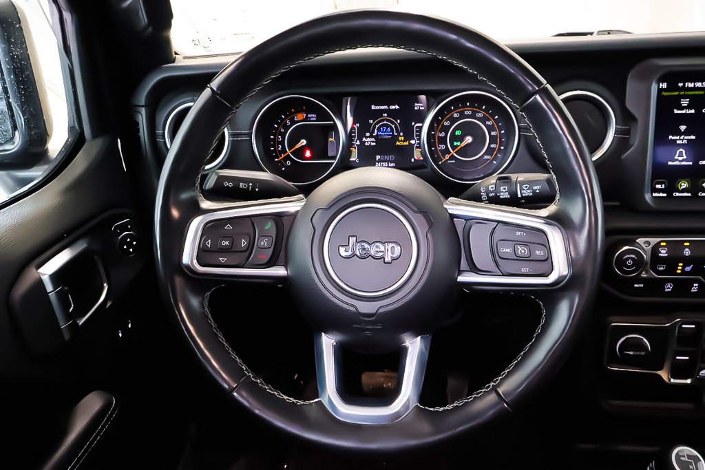 Jeep Wrangler 4P SAHARA + 4X4 + TOIT RIGIDE + CUIR 2023 à Terrebonne, Québec - 14 - w1024h768px