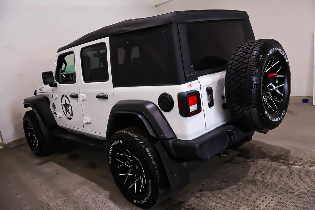 Jeep Wrangler 4 PORTES WILLYS + 4X4 + TOIT RIGIDE 3 SECTIONS 2023 à Terrebonne, Québec - 4 - w1024h768px