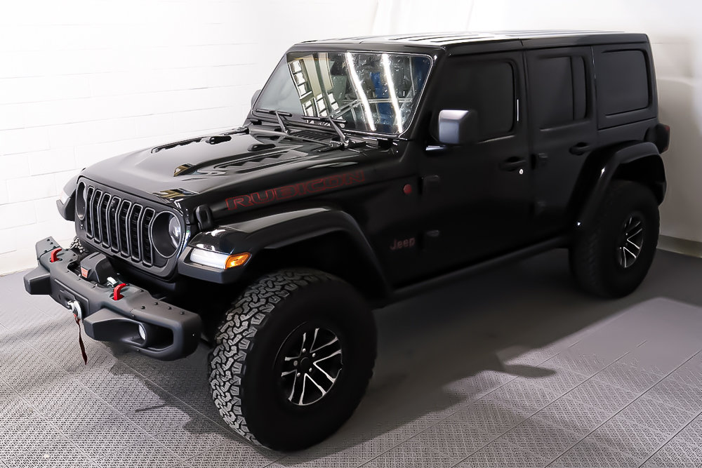 2024 Jeep Wrangler RUBICON X + CUIR + MODE HORS ROUTE in Terrebonne, Quebec - 3 - w1024h768px