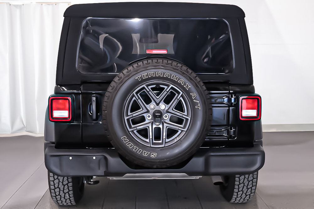 2024 Jeep Wrangler SPORT S +TOIT SOUPLE  + CLIMATISATION + 4X4 in Terrebonne, Quebec - 6 - w1024h768px