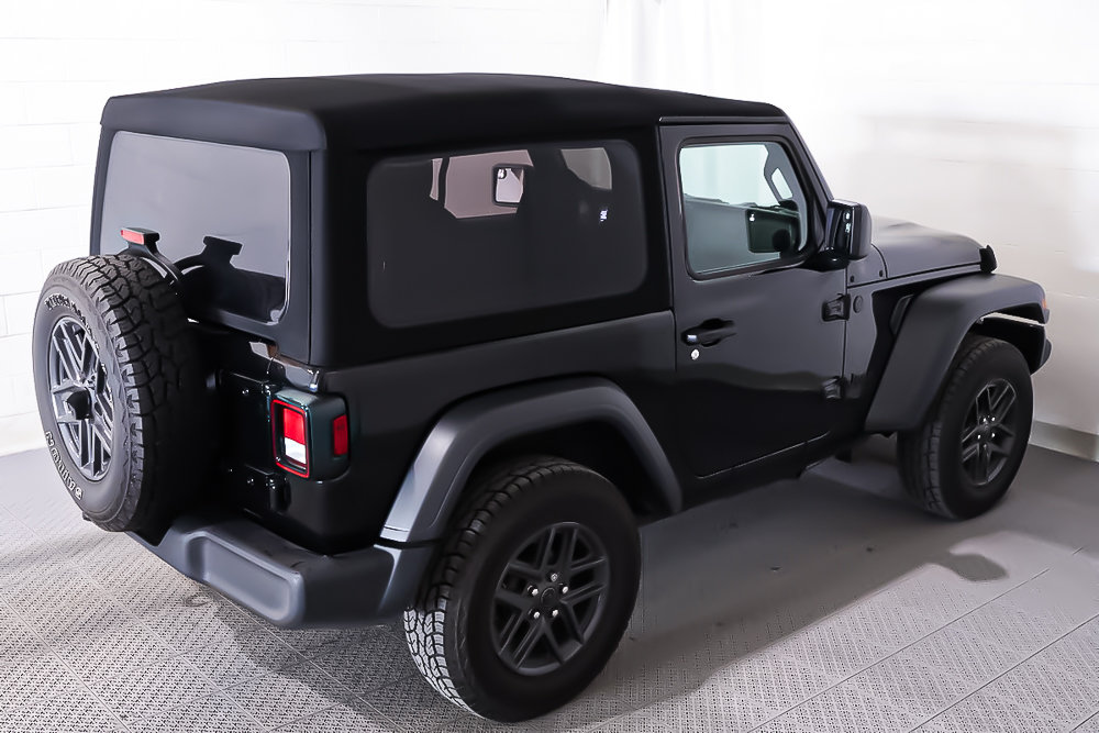 2024 Jeep Wrangler SPORT S +TOIT SOUPLE  + CLIMATISATION + 4X4 in Terrebonne, Quebec - 7 - w1024h768px