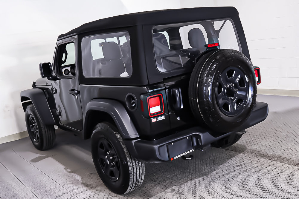 2024 Jeep Wrangler 2 PORTES + SPORT + CLIMATISATION + APPLE CARPLAY in Terrebonne, Quebec - 5 - w1024h768px