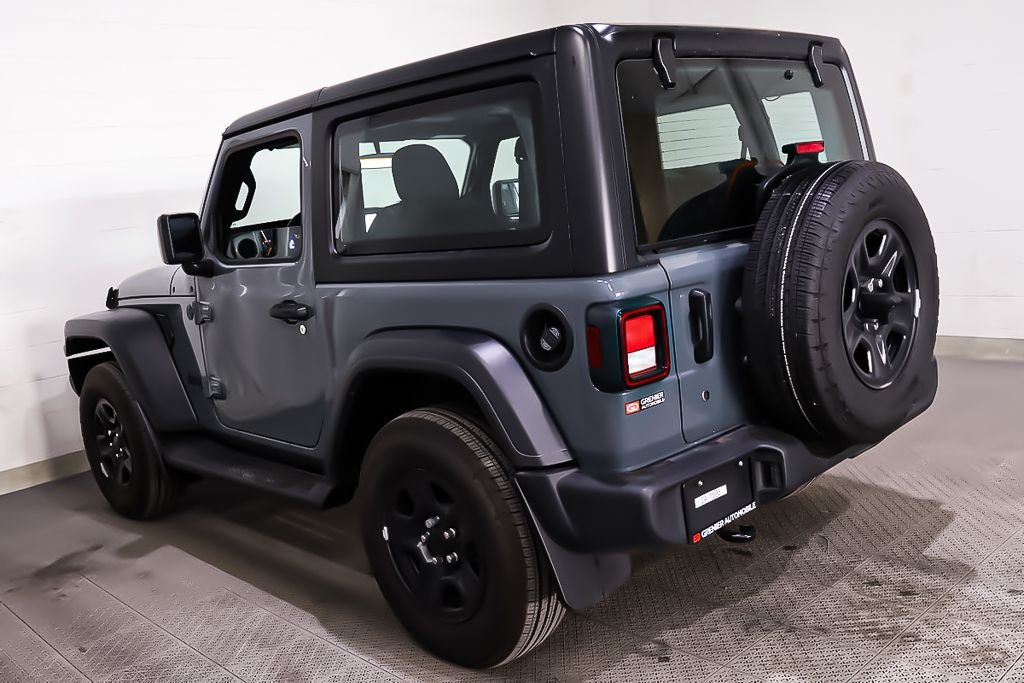 Jeep Wrangler 2 PORTES SPORT + 4X4 + TOIT RIGIDE 2024 à Terrebonne, Québec - 4 - w1024h768px