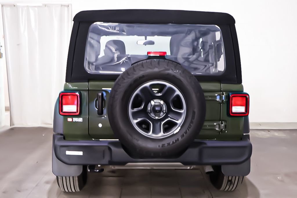 Jeep Wrangler 2 PORTES SPORT + 4X4 + TOIT SOUPLE 2024 à Terrebonne, Québec - 6 - w1024h768px
