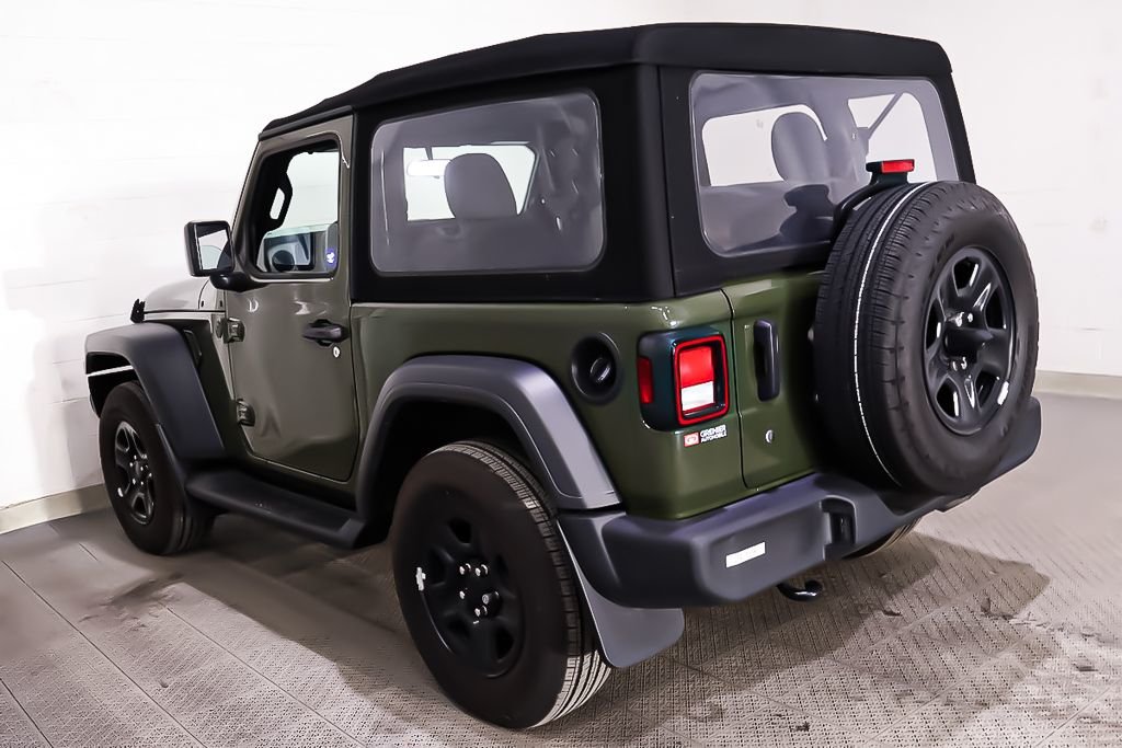 Jeep Wrangler 2 PORTES SPORT + 4X4 + TOIT SOUPLE 2024 à Terrebonne, Québec - 5 - w1024h768px