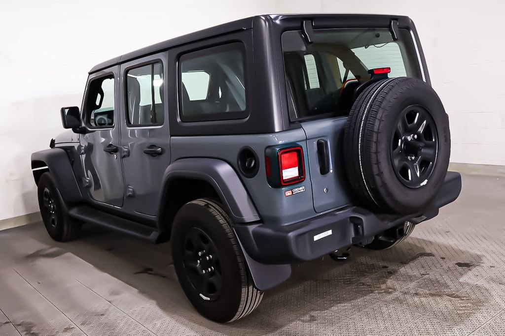 Jeep Wrangler 4 PORTES SPORT + 4X4 + TOIT RIGIDE 2024 à Terrebonne, Québec - 4 - w1024h768px
