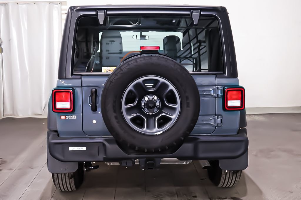Jeep Wrangler 4 PORTES SPORT + 4X4 + TOIT RIGIDE 2024 à Terrebonne, Québec - 5 - w1024h768px