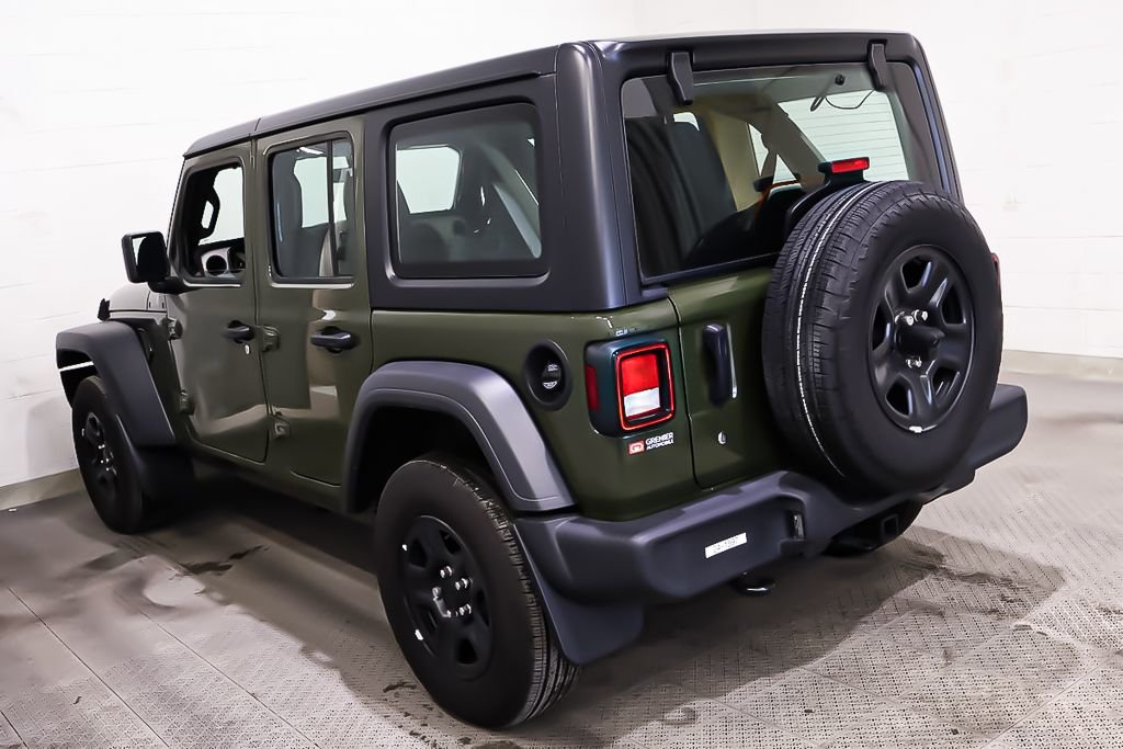 Jeep Wrangler 4 PORTES SPORT + 4X4 + TOIT RIGIDE 2024 à Terrebonne, Québec - 3 - w1024h768px