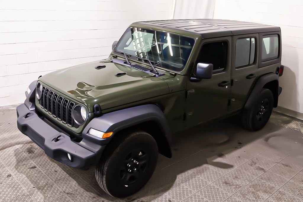 Jeep Wrangler 4 PORTES SPORT + 4X4 + TOIT RIGIDE 2024 à Terrebonne, Québec - 5 - w1024h768px