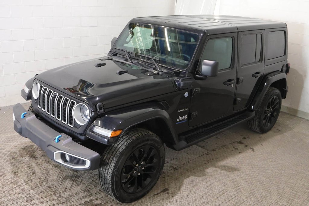 Jeep Wrangler 4XE SAHARA + PHEV + 4X4 + CUIR 2024 à Terrebonne, Québec - 3 - w1024h768px