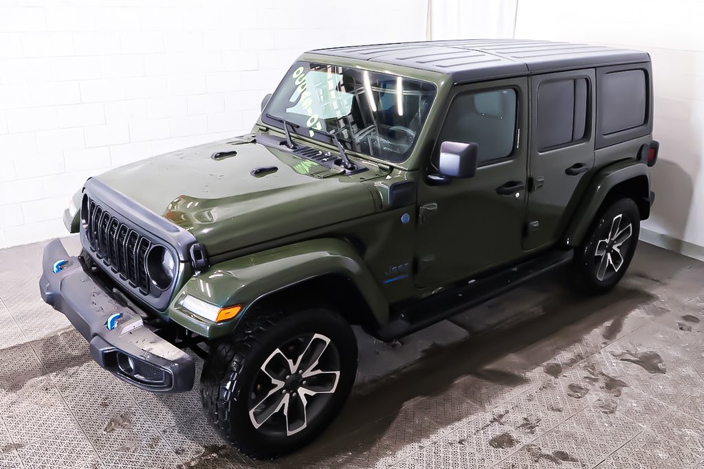 2024 Jeep Wrangler SPORT 4XE + PHEV + 4X4 + TOIT RIGIDE in Terrebonne, Quebec - 3 - w1024h768px