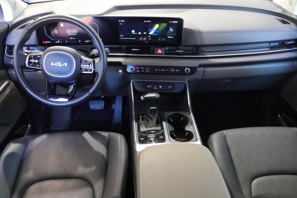 2025 Kia CARNIVAL EX + 8 PASSAGERS + CUIR + CARPLAY + NAVIGATION GPS in Terrebonne, Quebec - 12 - w1024h768px