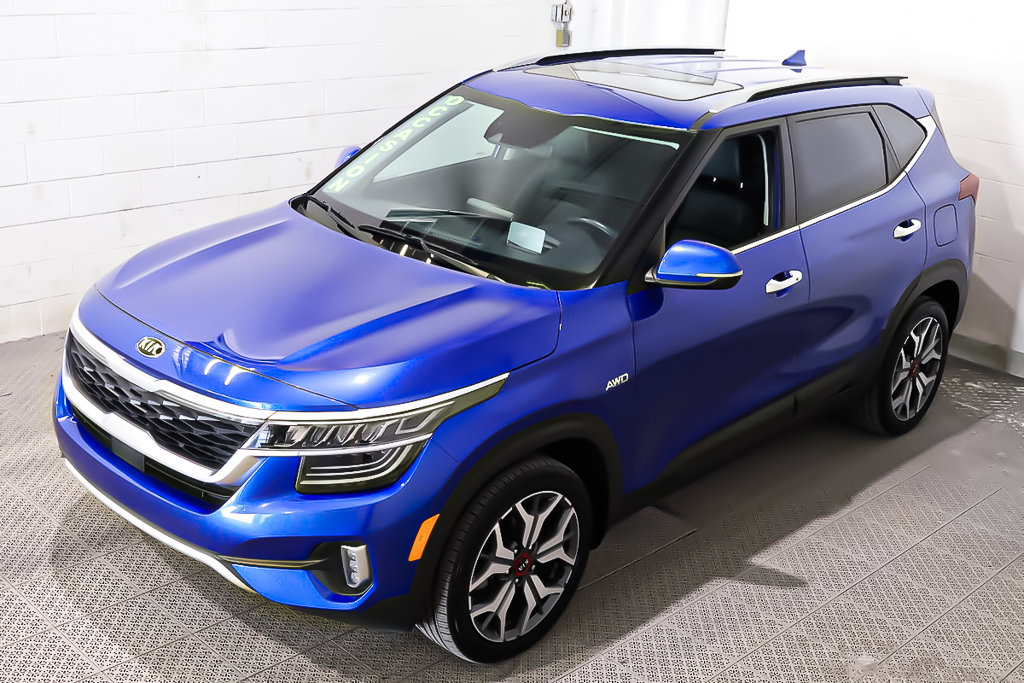 Kia Seltos SX TURBO + AWD + TOIT OUVRANT + CARPLAY 2021 à Terrebonne, Québec - 3 - w1024h768px