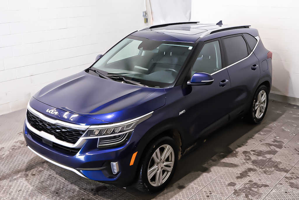 2022 Kia Seltos EX + AWD + TOIT OUVRANT + GPS + CUIR in Terrebonne, Quebec - 3 - w1024h768px