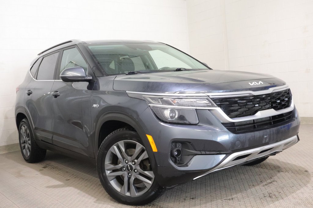 2022 Kia SELTOS EX + AWD + CUIR + TOIT OUVRANT in Terrebonne, Quebec - 1 - w1024h768px