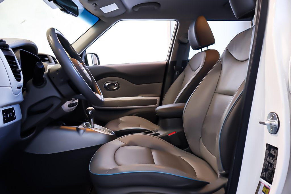2018 Kia SOUL EV EV LUXURY + BAS KILO + CUIR + NAVIGATION GPS in Terrebonne, Quebec - 8 - w1024h768px