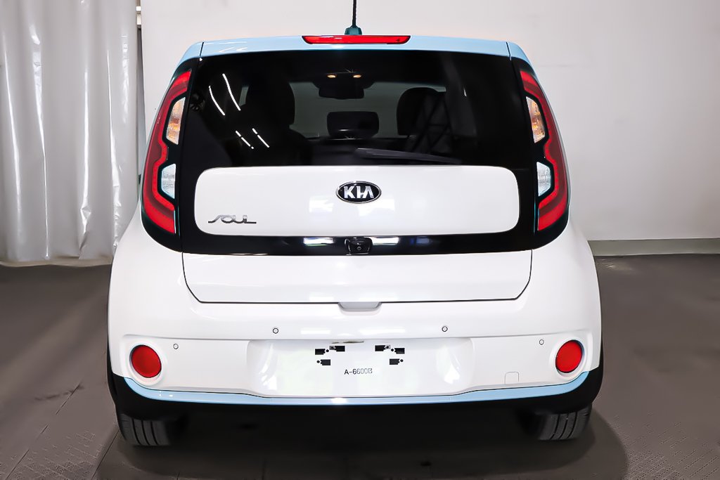 2018 Kia SOUL EV EV LUXURY + BAS KILO + CUIR + NAVIGATION GPS in Terrebonne, Quebec - 5 - w1024h768px