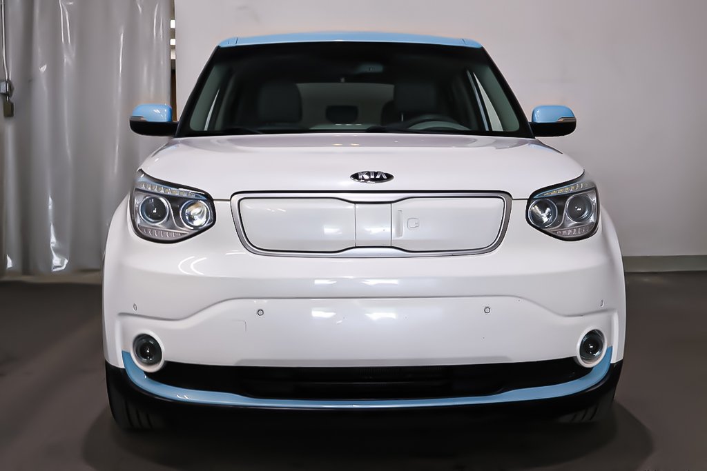 2018 Kia SOUL EV EV LUXURY + BAS KILO + CUIR + NAVIGATION GPS in Terrebonne, Quebec - 2 - w1024h768px