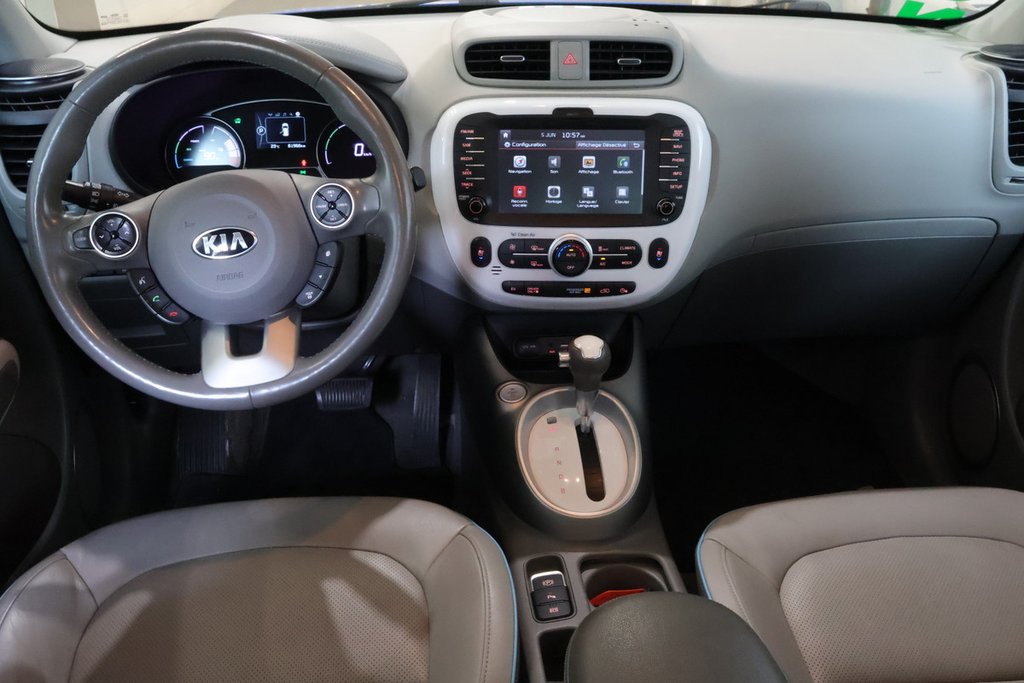 2018 Kia Soul EV LUXURY + CUIR + SIEGES CHAUFFANTS in Terrebonne, Quebec - 9 - w1024h768px