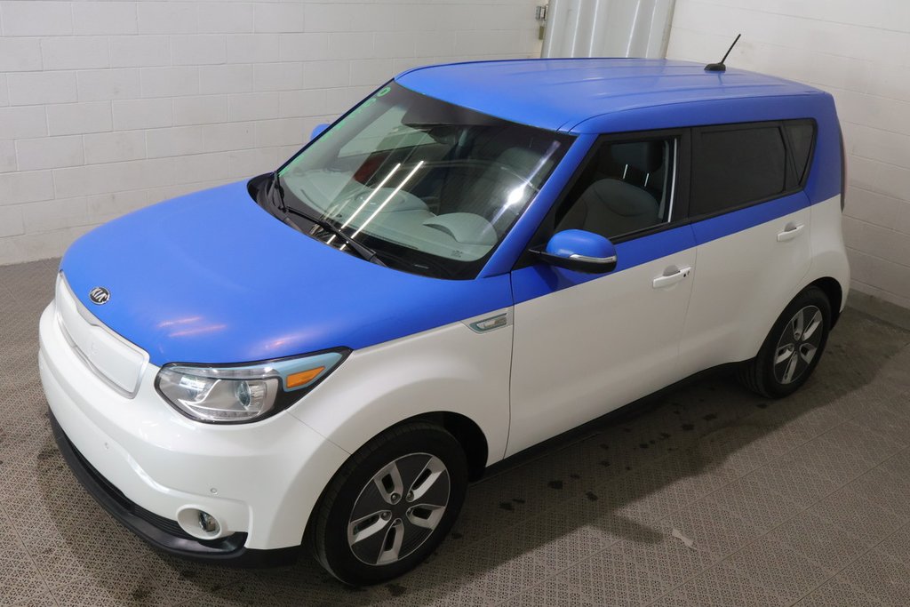 2018 Kia Soul EV LUXURY + CUIR + SIEGES CHAUFFANTS in Terrebonne, Quebec - 5 - w1024h768px