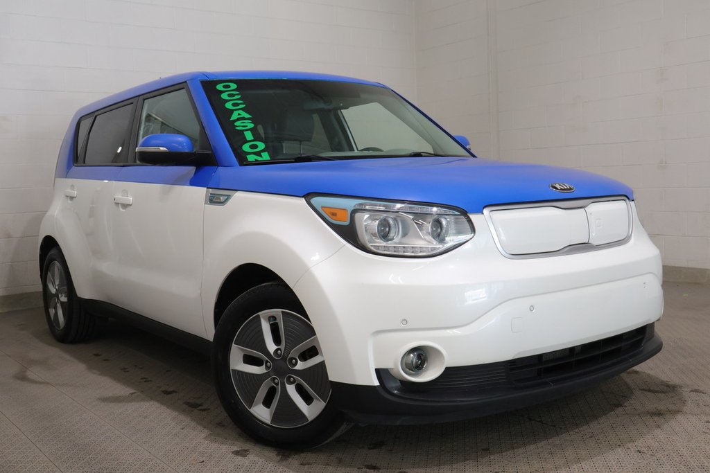 2018 Kia Soul EV LUXURY + CUIR + SIEGES CHAUFFANTS in Terrebonne, Quebec - 1 - w1024h768px
