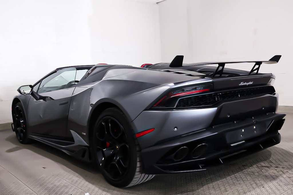 2017 Lamborghini Huracàn SPYDER AWD LP-610 in Terrebonne, Quebec - 5 - w1024h768px