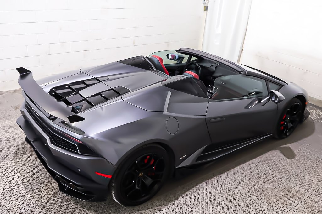 2017 Lamborghini Huracàn SPYDER AWD LP-610 in Terrebonne, Quebec - 8 - w1024h768px