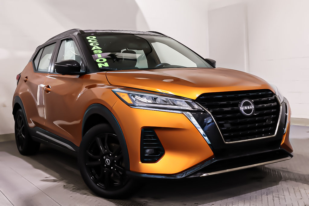 Nissan KICKS SR + CUIR + DEMARREUR A DISTANCE + CARPLAY 2022 à Terrebonne, Québec - 1 - w1024h768px