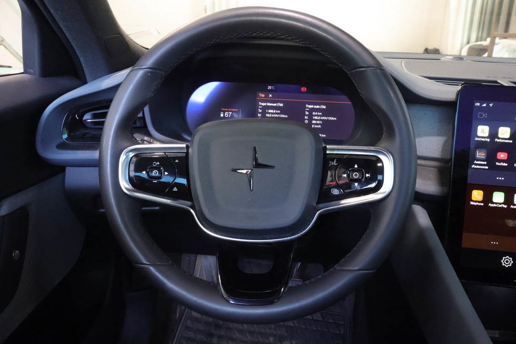 Polestar 2 LONG RANGE PLUS + DUAL MOTOR + AWD + TOIT DE VERRE 2024 à Terrebonne, Québec - 14 - w1024h768px