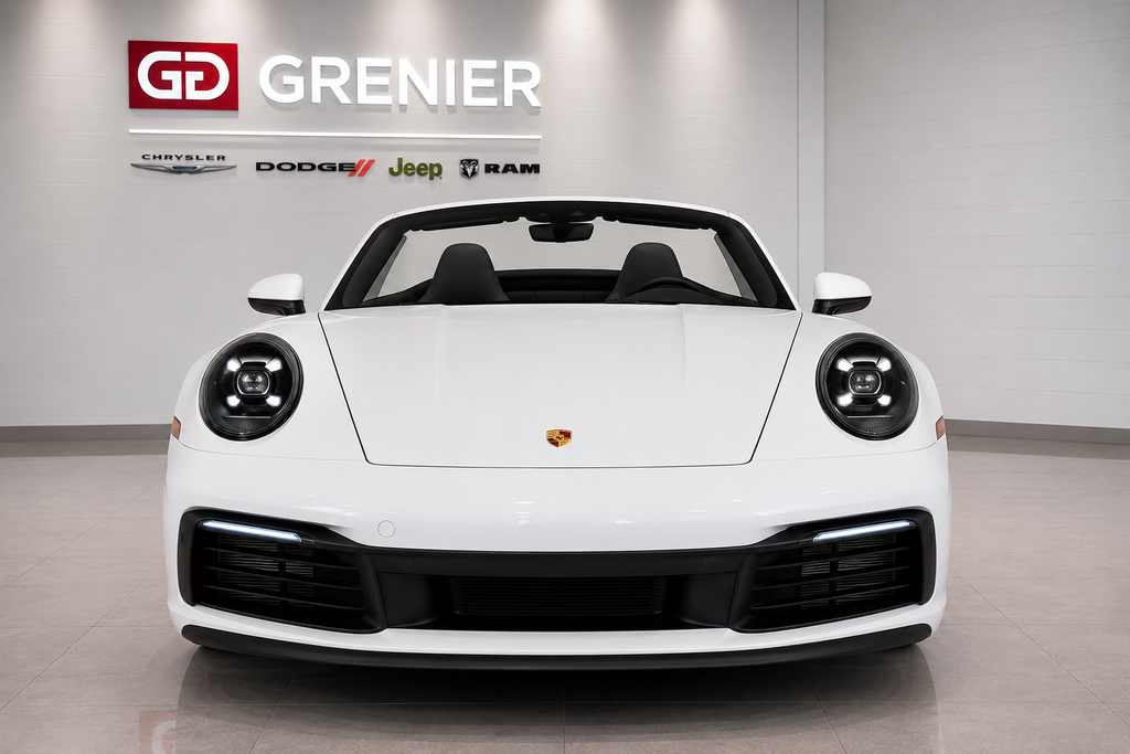 2020 Porsche 911 CARRERA CABRIOLET + RWD in Terrebonne, Quebec - 3 - w1024h768px