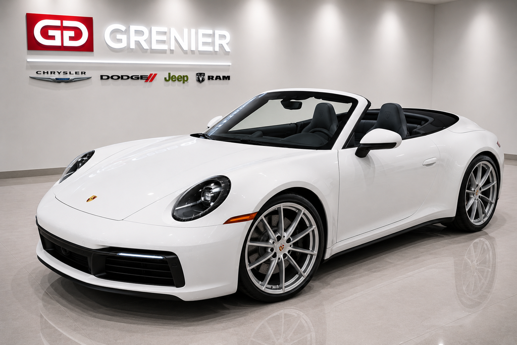 2020 Porsche 911 CARRERA CABRIOLET + RWD in Terrebonne, Quebec - 4 - w1024h768px