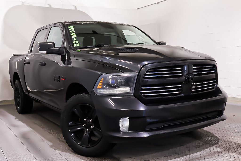 Ram 1500 SPORT + V8 + 4X4 + CREW CAB + GPS 2015 à Terrebonne, Québec - 1 - w1024h768px