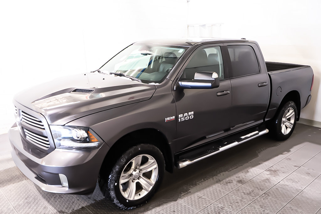 Ram 1500 SPORT + 4X4 + V8 + CREW CAB + ENS REMORQUAGE 2017 à Terrebonne, Québec - 3 - w1024h768px