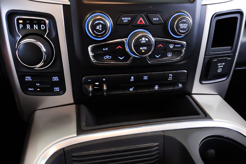 Ram 1500 BIG HORN + 4X4 + CREW CAB + V6  TURBO DIESEL 2017 à Terrebonne, Québec - 23 - w1024h768px