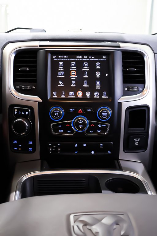 Ram 1500 BIG HORN + 4X4 + CREW CAB + V6  TURBO DIESEL 2017 à Terrebonne, Québec - 19 - w1024h768px