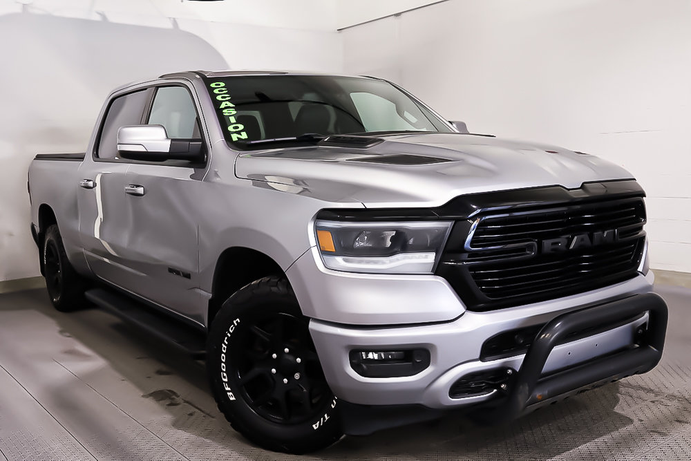 2020 Ram 1500 SPORT + CREW CAB + V8 + REBEL + NIGHT EDITION in Terrebonne, Quebec - 1 - w1024h768px