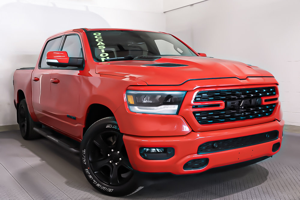 2022 Ram 1500 SPORT GT + 4X4 + CUIR + GPS in Terrebonne, Quebec - 1 - w1024h768px