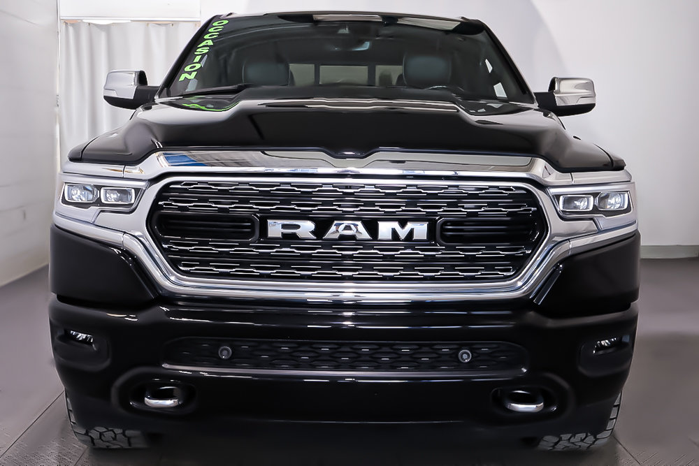 2022 Ram 1500 LIMITED + V8 + CREW CAB + MAGS 22 POUCES + CUIR in Terrebonne, Quebec - 2 - w1024h768px