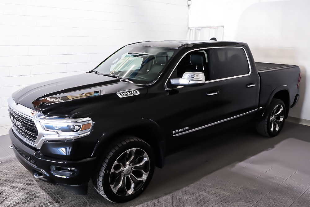 Ram 1500 LIMITED + V8 + CREW CAB + MAGS 22 POUCES + CUIR 2022 à Terrebonne, Québec - 3 - w1024h768px