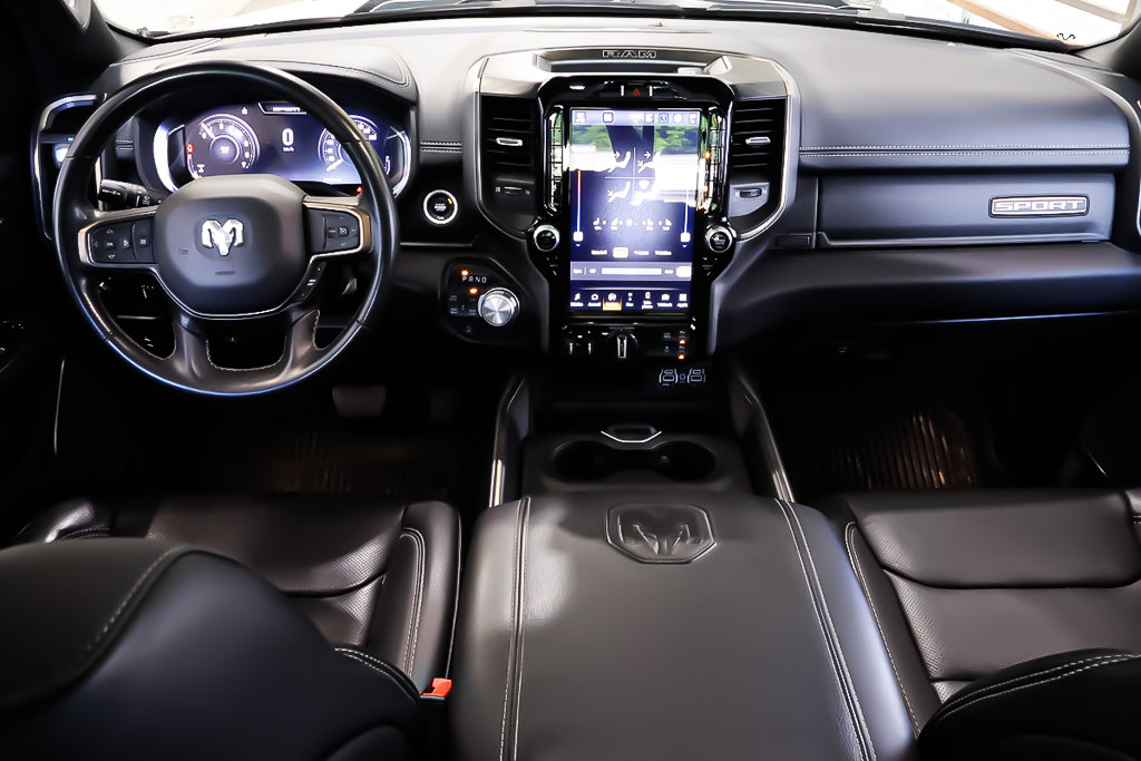 Ram 1500 SPORT + NIGHT ED + BOITE 6'4 + 4X4 + V8 HEMI 5.7L 2023 à Terrebonne, Québec - 14 - w1024h768px