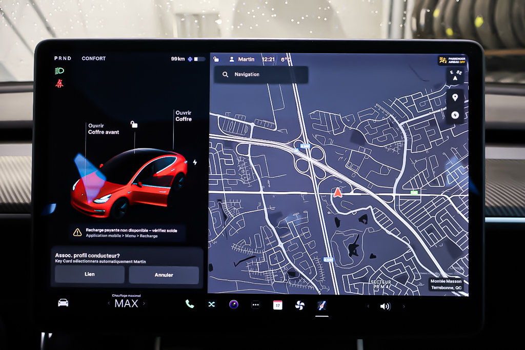2020 Tesla MODEL 3 STANDARD RANGE PLUS + CUIR + TOIT PANORAMIQUE in Terrebonne, Quebec - 21 - w1024h768px