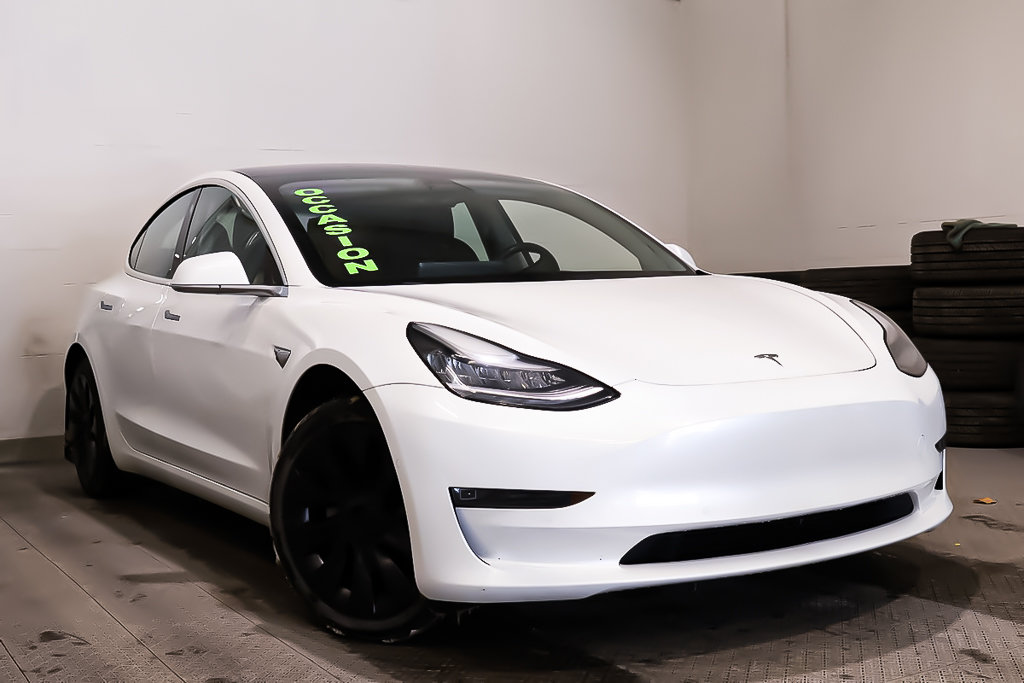 2020 Tesla MODEL 3 SR PLUS + CUIR + TOIT DE VERRE PANO in Terrebonne, Quebec - 1 - w1024h768px