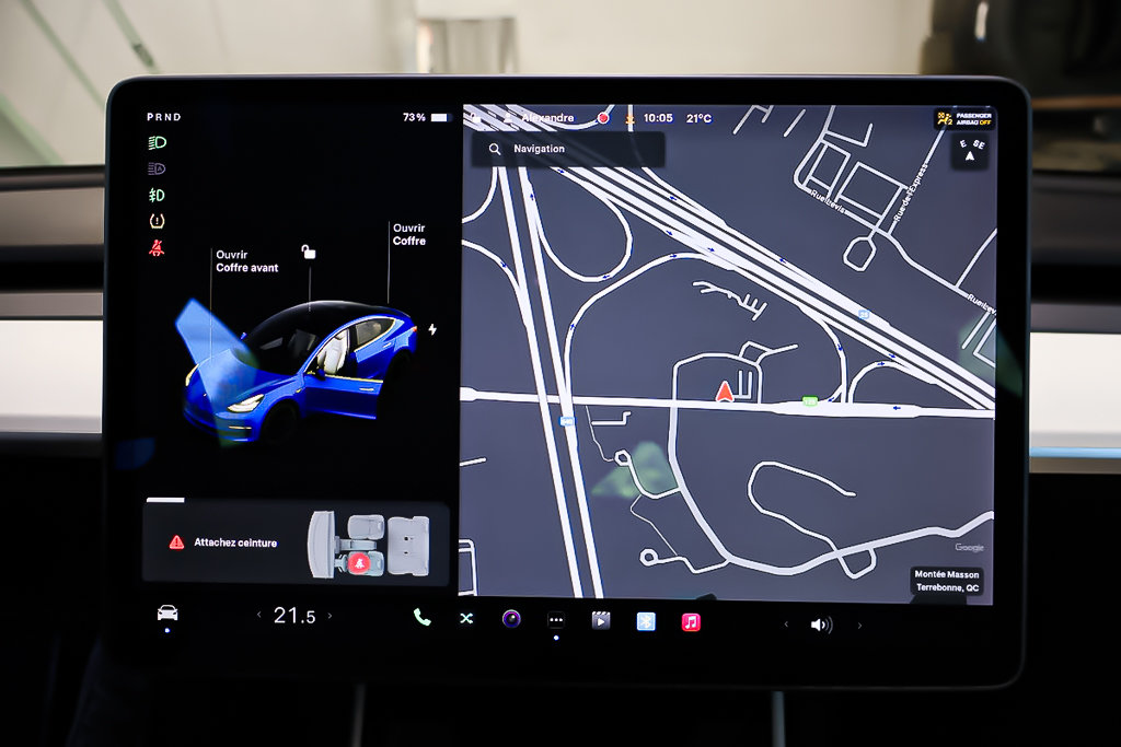 Tesla MODEL 3 PERFORMANCE LONG RANGE + AWD + TOIT PANO 2020 à Terrebonne, Québec - 22 - w1024h768px