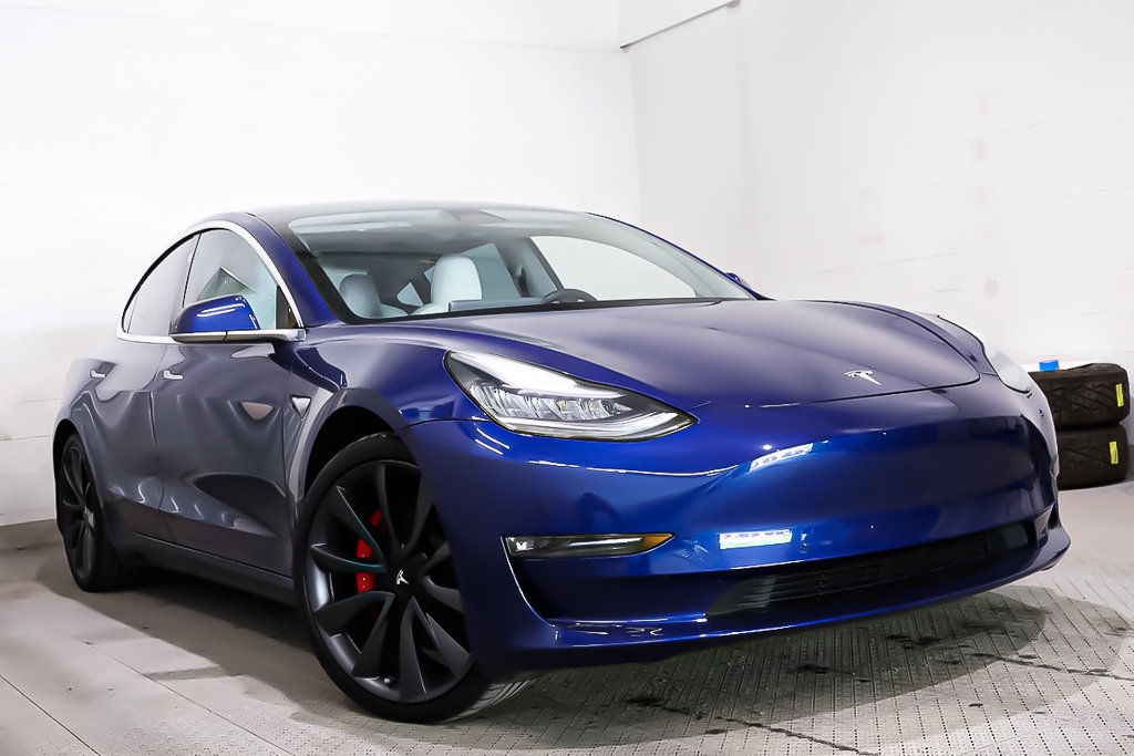Tesla MODEL 3 PERFORMANCE LONG RANGE + AWD + TOIT PANO 2020 à Terrebonne, Québec - 1 - w1024h768px