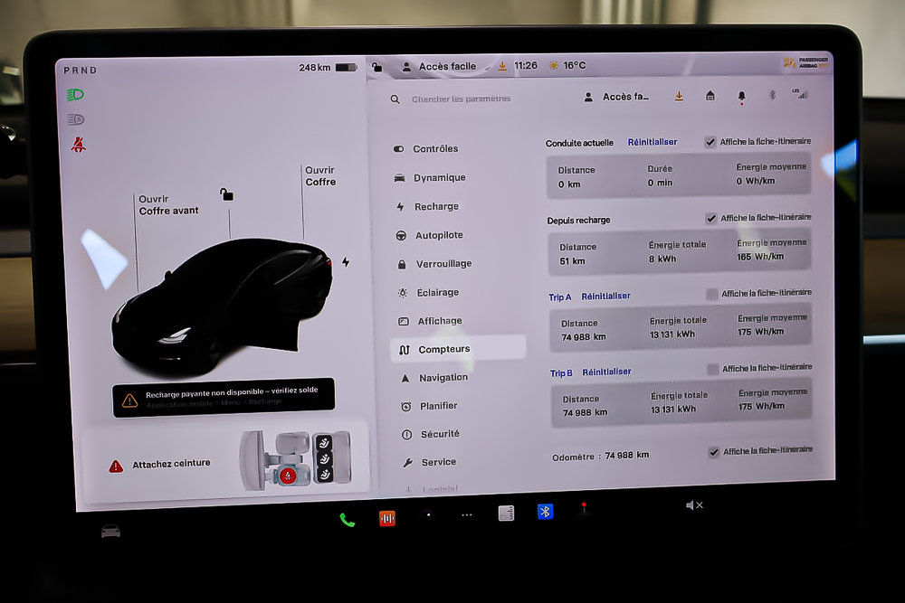Tesla MODEL 3 ELECTRIQUE + STANDARD RANGE + TOIT PANORAMIQUE 2021 à Terrebonne, Québec - 25 - w1024h768px