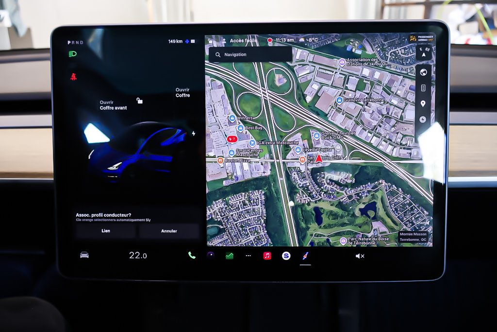 Tesla MODEL 3 SR + RWD + TOIT DE VERRE PANO 2021 à Terrebonne, Québec - 22 - w1024h768px