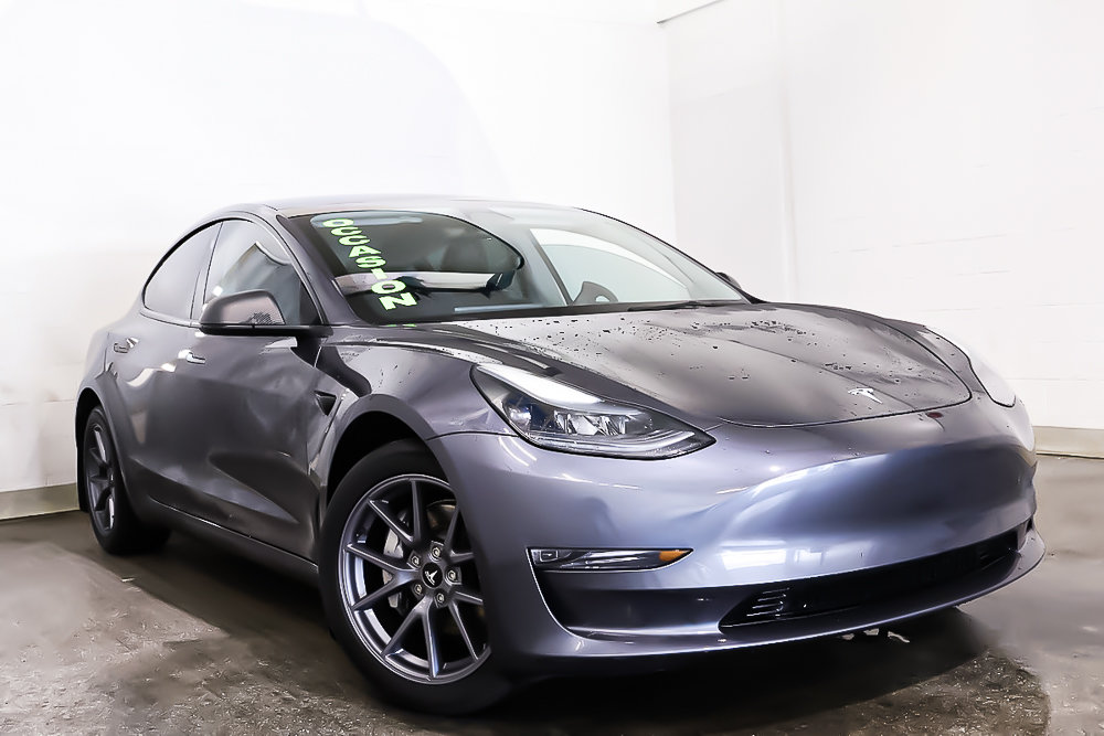 2023 Tesla MODEL 3 SR + 430 KM AUTONOMIE + CUIR in Terrebonne, Quebec - 1 - w1024h768px